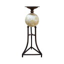 Design Toscano Elevated Sphere Candlestick, 16'
