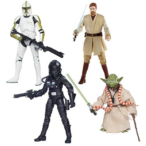 ? ե奢 Star Wars Black Series 6-inch Action Figures Wave 6 Set of 4