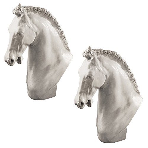 Rakuten - Design Toscano Horse of Turino Sculpture: Set of Two