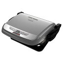 George Foreman ジョージフォアマン GRP4842P 2-in-1 Evolve Grill, Platinum グリル