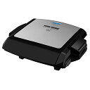 George Foreman ジョージフォアマン GRP101CTG 100-Square-Inch Nonstick Grill with Griddle P...