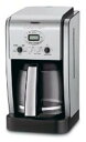 【商品名】Cuisinart 14 Cup Programmable Coffee Maker DCC2600C 【カテゴリー】ホーム：家電【商品詳細】 Fully automatic with 24-hour programmability. Extra large 14-Cup carafe and adjustable heater plate that keeps coffee at the temperature selected. Brew Pause feature lets you enjoy a cup of coffee before coffee has finished brewing. Adjustable auto-shutoff 0 - 4 hours. Gold tone filter and charcoal water filter. Limited 3 year manufacturer's warranty.