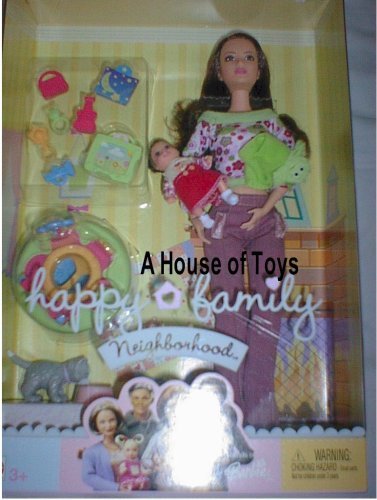 o[r[ Barbie Happy Family Neighborhood Mom & Baby h[ l` tBMA