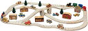 【米国正規商品 】 木製おもちゃ Maple Landmark Wooden Toy Town Train Set -Kids メイプルランドマー