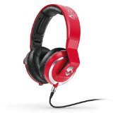 Skullcandy Mix Master Over-Ear ヘッドホン with Mic3 - レッド