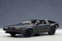 1/18 AUTOART DeLorean DMC-12 1981 Matt Black