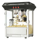 Great Northern Popcorn Black Bar Style Lincoln 8 Ounce Antique Popcorn Machine (...