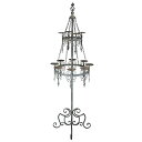 Design Toscano Malbark Castle Gothic Floor Candelabra, Greystone