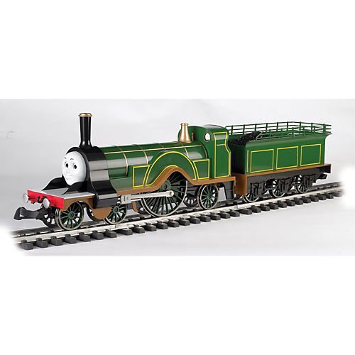 Bachmann Industries Thomas & Friends - Emily with Moving Eyes - Large 'G' Scale Locomotive Train