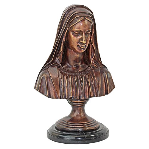 Design Toscano Madonna, the Blessed Mother Quality Lost Wax Bronze Statue