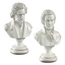 Design Toscano Great Composer Collection: Mozart and Beethoven Sculptures