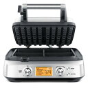 Breville Smart Waffle Pro Stainless Steel 4 Slice Waffle Maker