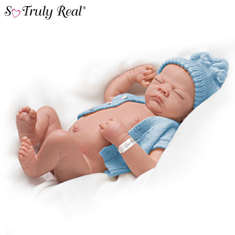 yAVghCNzLinda Webb's Charlie Lifelike Baby Doll/Ԃl`/xr[h[