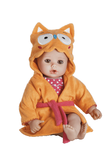 【アドラ】入浴赤ちゃんフクロウ/Adora赤ちゃん人形/ベビードール/抱き人形