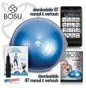 BOSU BALL バランスボール プロバージョン 65cm (6. Pro 65cm ブルー) ジム利用 プロ仕様