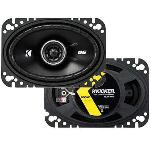 KICKER DSC4604 4x6インチ2-Wayコアキシャルスピーカー