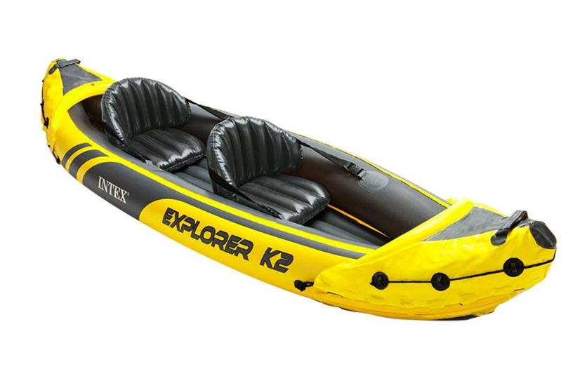 607ep エクスプローラ K2 カヤック 2人乗り Intex社 Yellow ワールドセレクトショップ