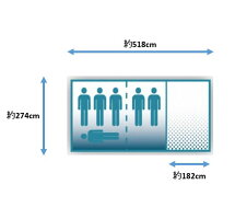 コールマンウエザーマスター6人用スクリーンテント