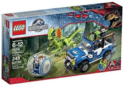 レゴ ジュラシック・ワールド（売れ筋ランキング） レゴ LEGO ジュラシックワールド ディロフォサウルス・アンブッシュ 75916