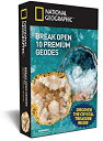 National Geographic Break Open 10 Geodes and Explore Crystals Science Kit
