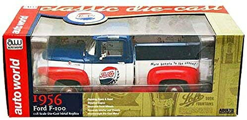 1956 ford �ե����� F-100 Pepsi Cola 1/18 Limited to 1250 pc Worldwide by Autoworld