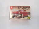 #6563 AMT/Ertl '57 Chevy Bel Air Hard Top 1/25 Scale Plastic model kit needs ass...