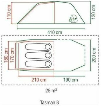 COLEMAN コールマン Tasman タスマン 3人用トンネルテント