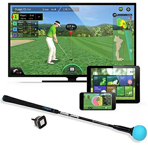 PhiGolf(ファイゴルフ) WGT Edition スイングトレーナー付き モバイルゴルフゲームシミュレーター PHG-10