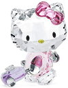 スワロフスキー SWAROVSKI クリスタル フィギュア ハロー キティ トラベラー Hello Kitty Traveller 5279