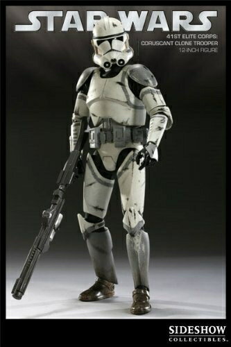 Sideshow Collectibles Militaries of Star Wars Deluxe 12 Inch Action Figure 41st Elite Corps Corusc