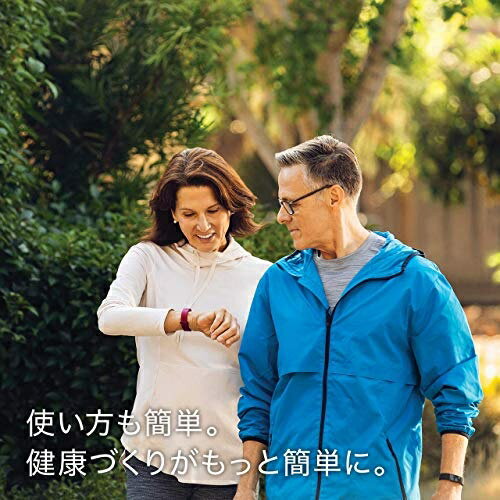 Fitbit Inspire HR ���ޡ��ȥ����å� ��ư�̷� �ե��åȥͥ��ȥ�å��� ����� (�饤��å�)