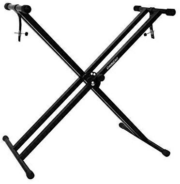 ChromaCast CC-KSTAND Double Braced X-Style Pro Series Keyboard Stand with Locking Straps