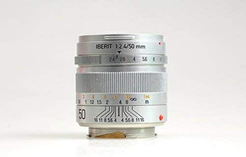 Handevision IBERIT 50mm f/2.4 Lens for LEICA M (Glossy Silver)