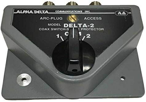 （アルファデルタ） ALPHA DELTA COAXIAL SWITCH 2回路 同軸切替器