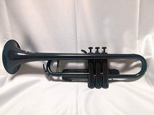 プラスチック トランペット　ボディ黒×トリム黒 2