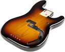 フェンダー Fender 純正パーツ 998010732 Precision Bass Alder Body Brown Sun Burst(BSB) プレ