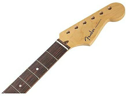 Fender USA 純正パーツ American Deluxe Stratocaster Neck 22 Medium Jumbo Frets Compound Radius Ros
