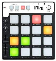 IK Multimedia iRig Pads コンパクトMIDIグルーブ・コントローラー