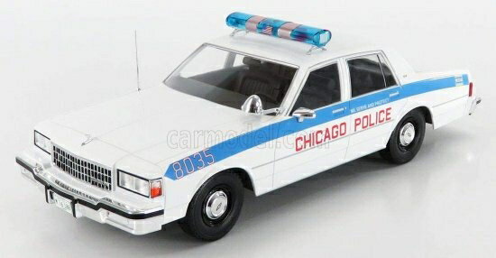 MCG 1/18 シボレー カプリス シカゴ ポリス 1987 パトカー CHEVROLET CAPRICE CHICAGO POLICE ダイキャス