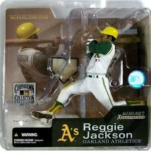McFarlane Toys MLB Cooperstown Series 1 Action Figure Reggie Jackson (Oakland Athletics) Retro A's