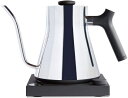 Stagg EKG Electric Pour-Over Kettle For Coffee And Tea, Polished Steel, Variable Temperature Contr