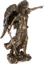 聖天使ウリエルのブロンズ風彫像 ミュージアムレプリカ / Uriel the Archangel Sculpture in Rich Faux B