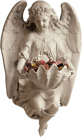 Design Toscano Brixton Abbey Angel Wall Sculpture by Design Toscano