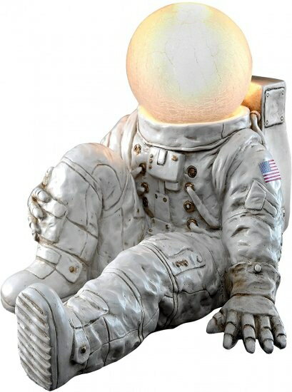 Design Toscano Astronaut at Ease Lighted Sculpture