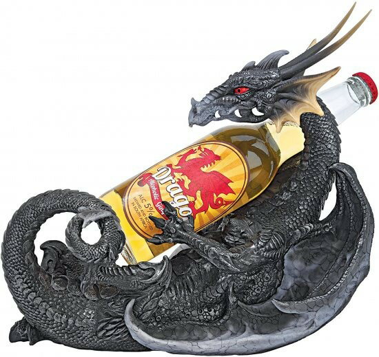 Design Toscano the Thirst Quencher Gothic Dragon Beverage Holder