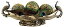 Design Toscano WU10476 Peacock's Decorative Centerpiece Sculptural Bowl, 17 Inch, Polyresin, Bronz