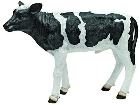 Design Toscano Country Boy Cow Statue