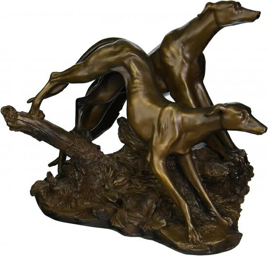 Design Toscano Ahead of the Pack Greyhound Sculpture