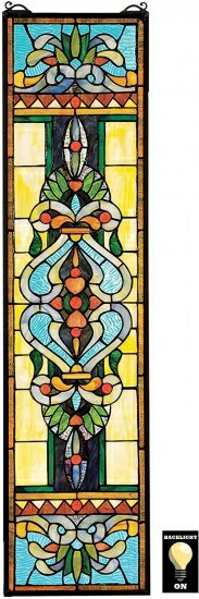 Design Toscano Blackstone Hall Tiffany-Style Stained Glass Window by Design Toscano