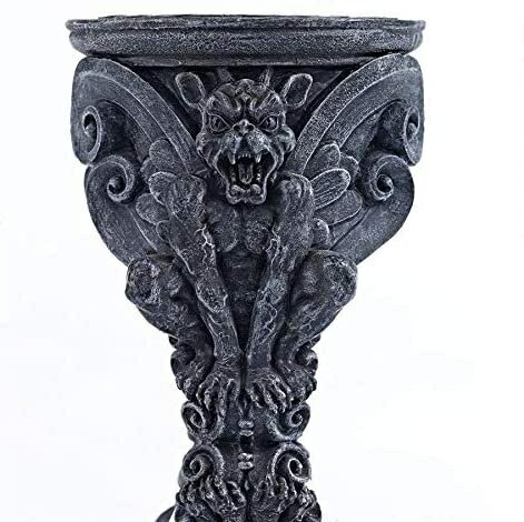 Design Toscano Gothic Grains of Time Gargoyle Hourglass